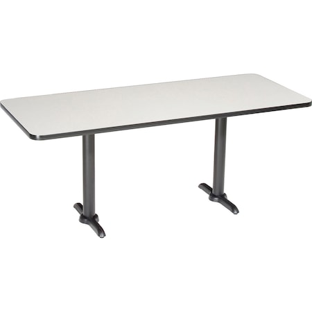 Interion By Global Industrial Dining Table, 36 in W, 72 in L, 29 in H 695846GY